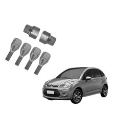 Kit Bulloni Antifurto Per Citroen DS3 C3 Dal 2009> Ruote in Lega Perni Sicurezza