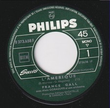 France GALL * 1965 FRENCH POP MODETTE YéYé Girl 45 * Listen To It!