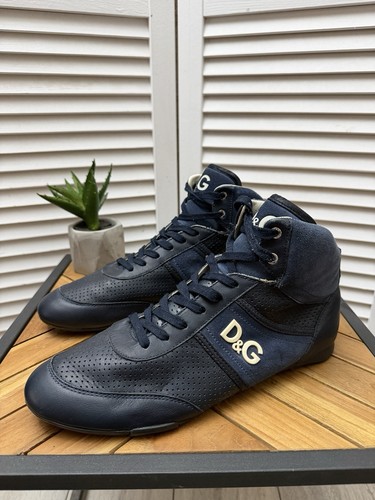 Sneakers alte uomo - d&g, blu
