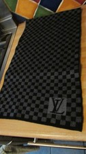 Sciarpa Louis Vuitton grigia e