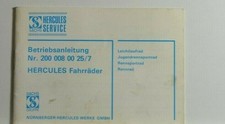 Sachs Hercules Manuale Uso e