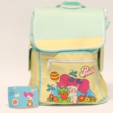 Zaino Cartella Anni 80 Mattel Poochie Art 8637 con Etichetta Scholl Bag