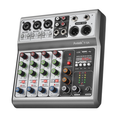 Audio mixer console - mixer, di