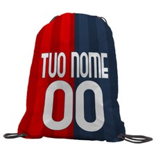 Sacchetto Borsa sport personalizzato con Nome Numero per Tifoso GENOA