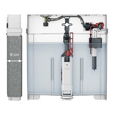 TECE cassetta di scarico TECEbox OCTA II 8 cm per WC a pavimento 9370500