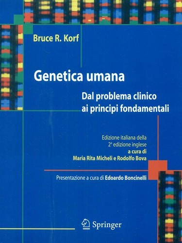 Genetica umana prima edizione - genetica,
