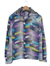 PROTEST Giacca invernale Donna Giacca Taglia IT 42 blu-giallo pallido-bianco