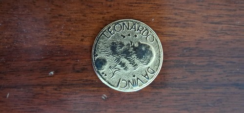 Medaglia leonardo vinci - leonardo, da