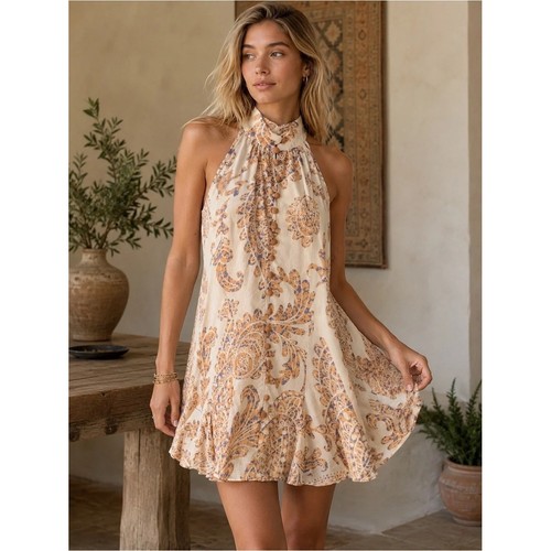 Mini abito zara collo - collo, alto