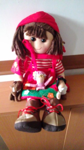 Bambola doll cappuccetto - my,