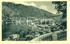 1930 ca COMO La città e BRUNATE sul lago Pubblicità CADEMARTORI *Cartolina FP 
