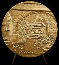 Medaglia Scala Montante Al Posto Del Municipio & Forno A Pane Bargème Castello