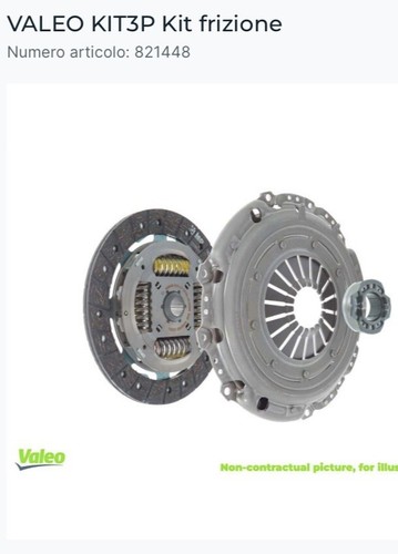 Kit frizione valeo 821448 - frizione,