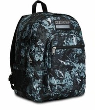 Zaino scuola Freethink Seven boy Military Green con Usb plug integrato,  34lt