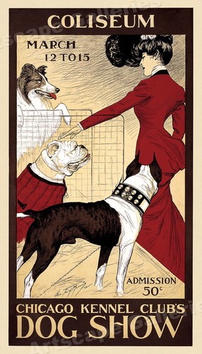 Poster stile vintage 1902