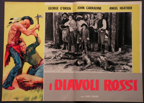Fotobusta diavoli rossi 1951 - fotobusta,