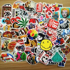 US 100pcs Skateboard Stickers