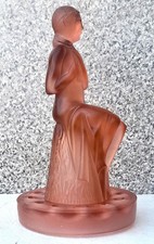 STATUINA ART DECO VETRO RANA