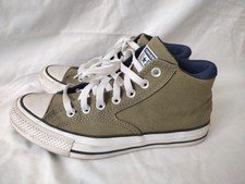 Converse collo imbottito medio taglia UK7 / EU 40 tela verde