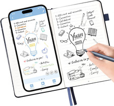 Smart Writing Set: Taccuino Digitale Con Smart Pen + Smart Notebook, Agenda E Qu