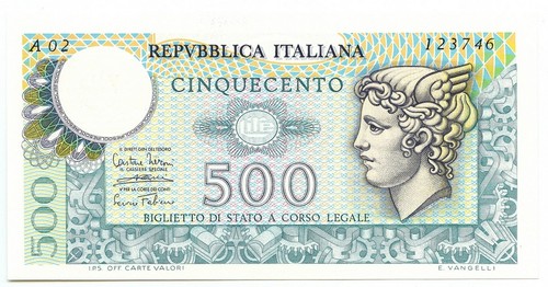 500 lire biglietto stato - biglietto, di