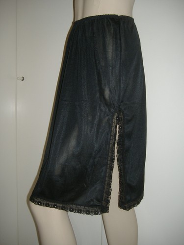Vintage sottogonna nero - vintage,