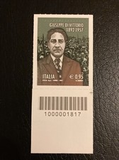 2017 - ITALIA -  Giuseppe Di Vittorio - Codice A Barre