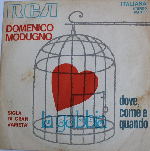 Domenico modugno gabbia - domenico,