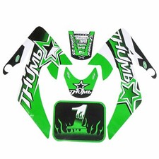Set Adesivi Sticker Pollice Verde Pitbike Dirtbike HMParts Spedizione Lampo!