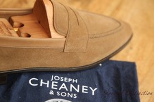 Scarpe mocassini cheaney beige - mocassini,
