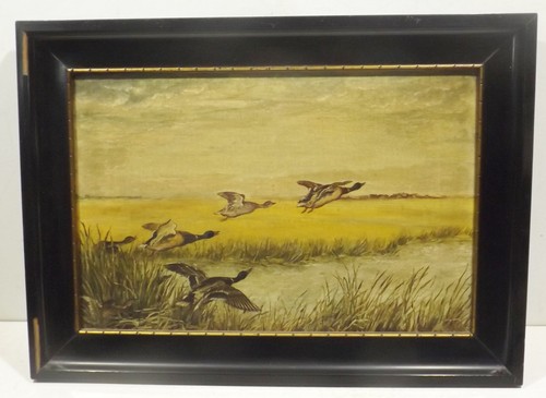 Antico dipinto olio - antico, "