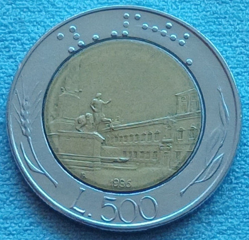 500 lire 1986 - ,
