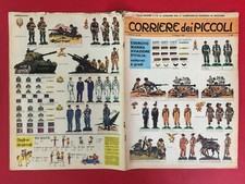 CORRIERE DEI PICCOLI 1963/22 SOLDATINI MARINA AVIAZIONE FOTO SQUADRA MILAN INTER