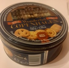 Scatola di latta tonda