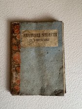 Antico libro mastro / registro contabile XIX secolo – Fratelli Stucchi Vimercate