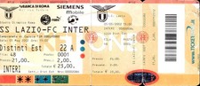 Biglietto stadio SS Lazio - FC