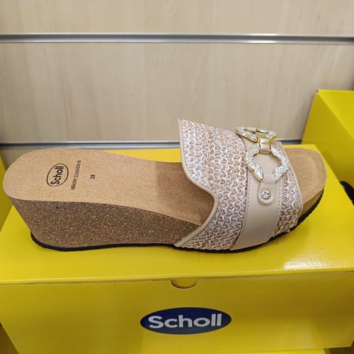 Scholl tropica mule beige - mule,