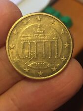 moneta da 50 centesimi tedesca  rara del 2002 con tiratura limitata per amatori 