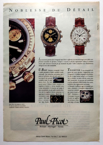 Pubblicita paul picot boot - pubblicita',