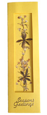 Segnalibro fiori pressati