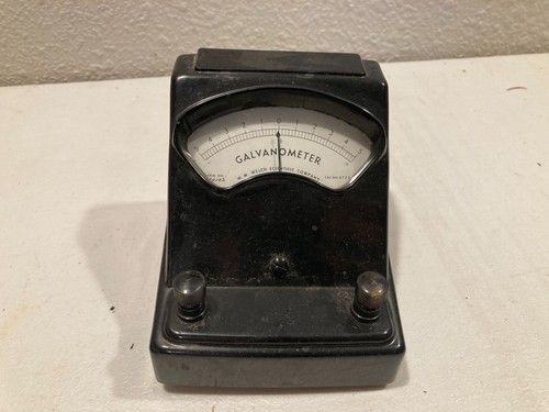 Vintage welch lab galvanometer - welch,