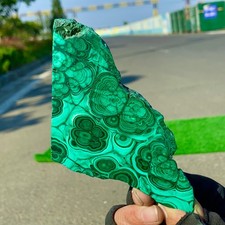 Grappolo trasparente Malachite