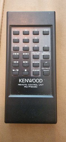 Kenwood p3030 player - rc-p3030, cd