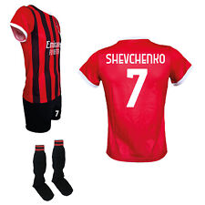 COMPLETO MAGLIA SHEVCHENKO 7 + PANTALONCINI E CALZETTONI PRODOTTI UFFICIALE