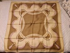 FOULARD le must de CARTIER 100% SETA SILK DIMENSIONI 82X84