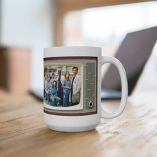 Tazza ceramica Grigi Anatomia