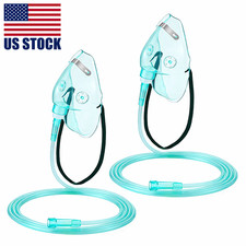 2PCS L Maschera Ossigeno con