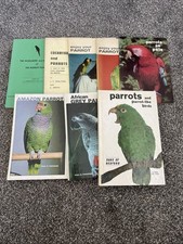 Keeping And Breeding Parrots Books Bundle X 8 Inc 3 Hardbacks Shdx