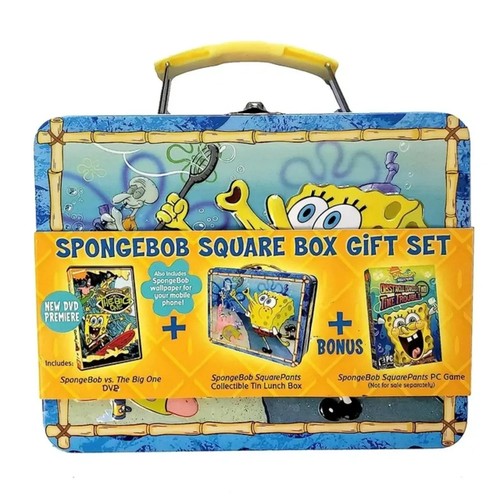 Spongebob square box gift - square,