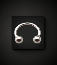 925 Argento Ferro Screwable